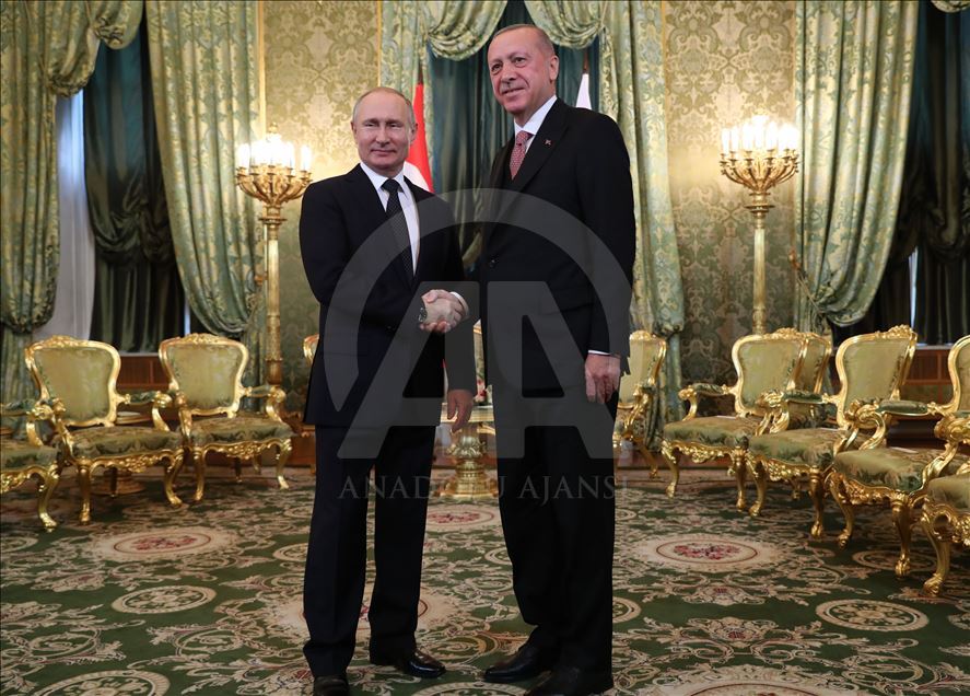 دیدار اردوغان و پوتین در مسکو