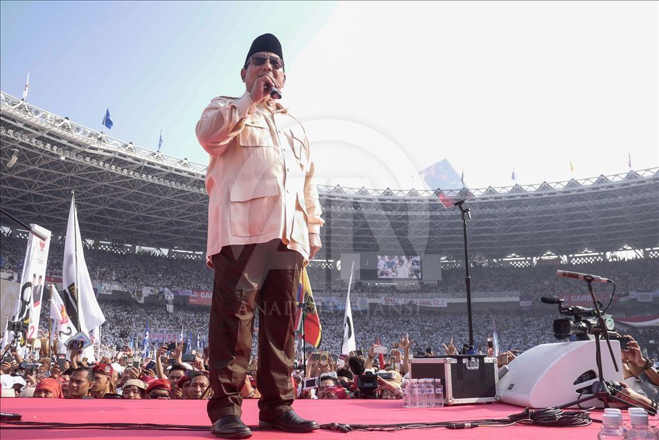 Kampanye akbar Prabowo, Sandiaga Uno di Gelora Bung Karno