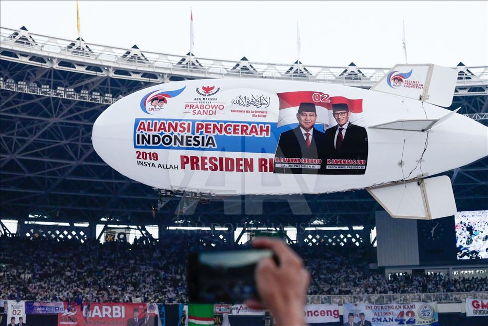 Kampanye akbar Prabowo, Sandiaga Uno di Gelora Bung Karno