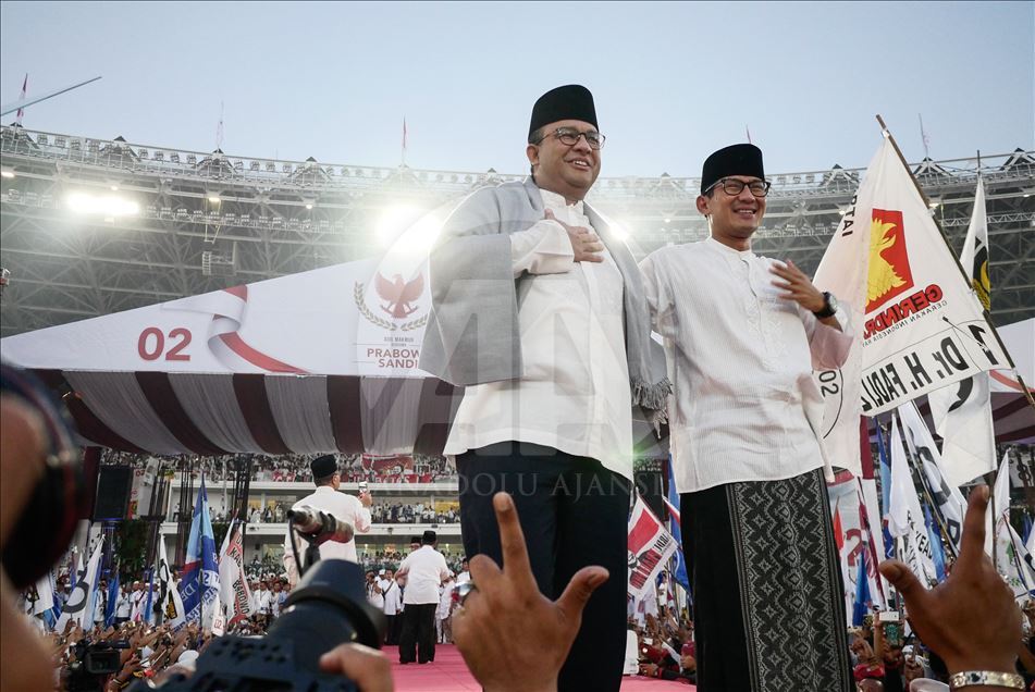 Kampanye akbar Prabowo, Sandiaga Uno di Gelora Bung Karno