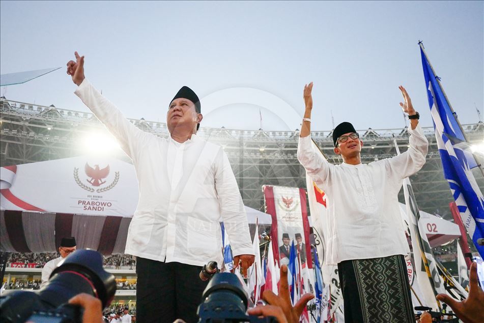 Kampanye akbar Prabowo, Sandiaga Uno di Gelora Bung Karno