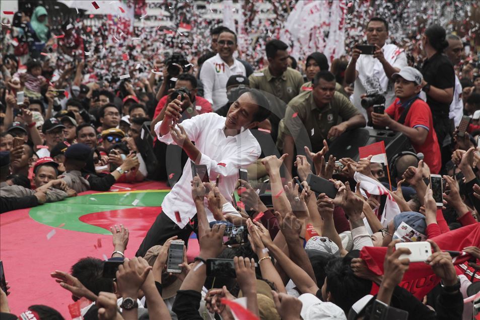 Kampanye Jokowi, Ma'ruf Amin di Banten