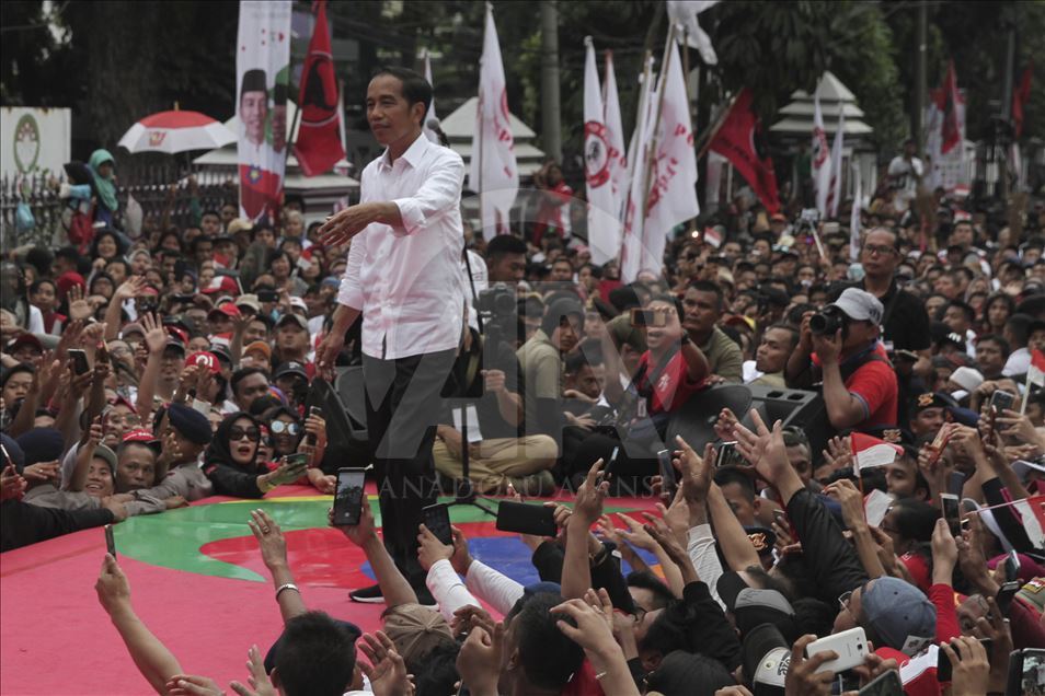 Kampanye Jokowi, Ma'ruf Amin di Banten