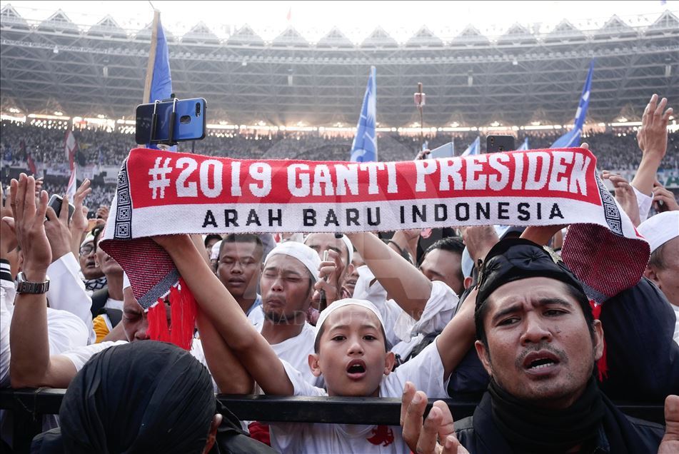 Kampanye akbar Prabowo, Sandiaga Uno di Gelora Bung Karno