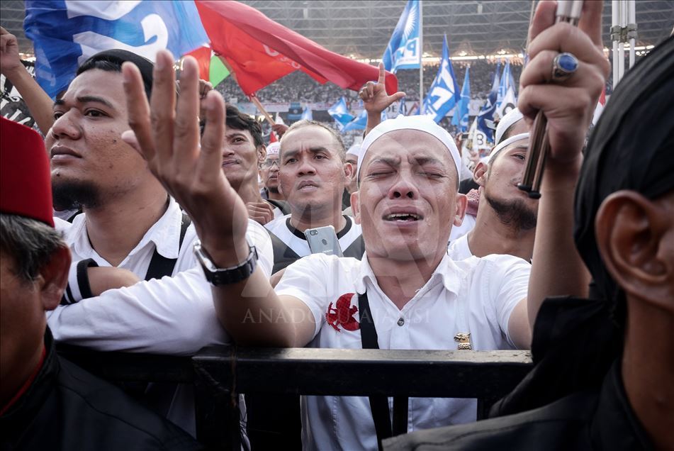 Kampanye Akbar Prabowo Dan Sandiaga Uno Anadolu Ajansı