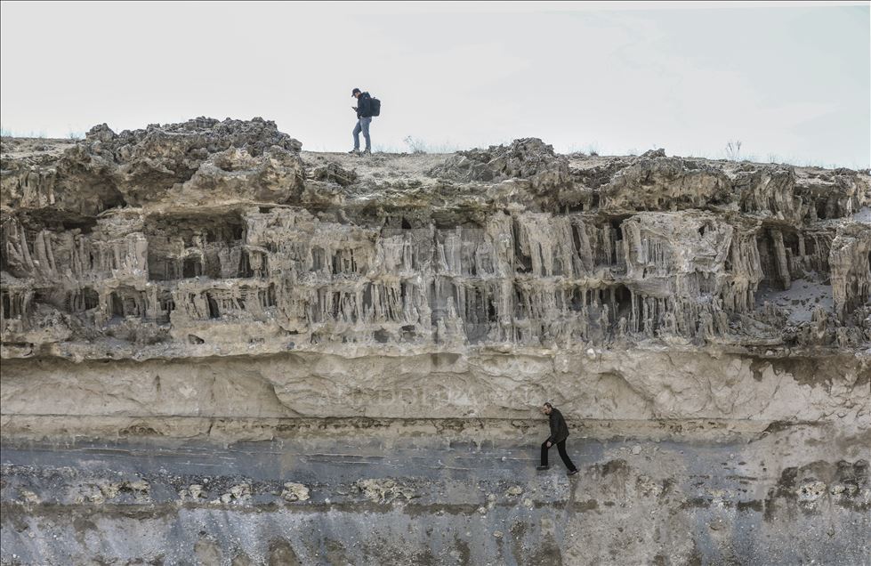 Microbialites in Lake Van