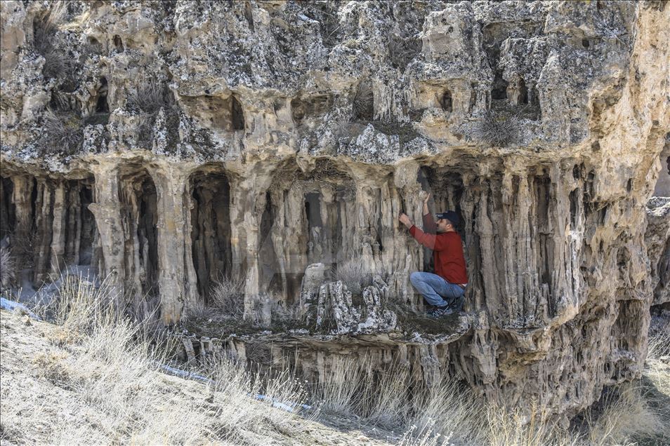 Microbialites in Lake Van