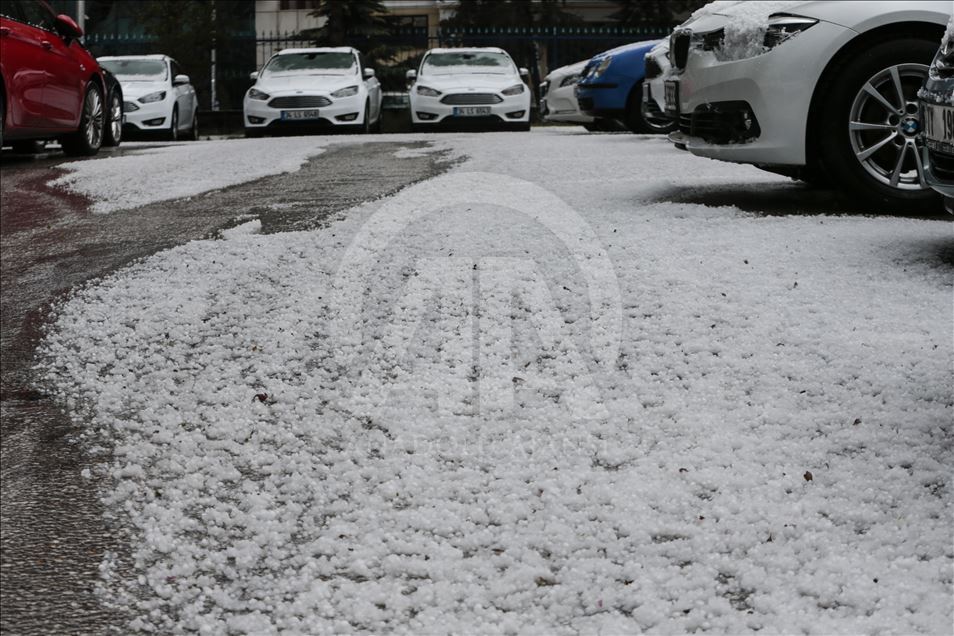 Ankara'da yağış