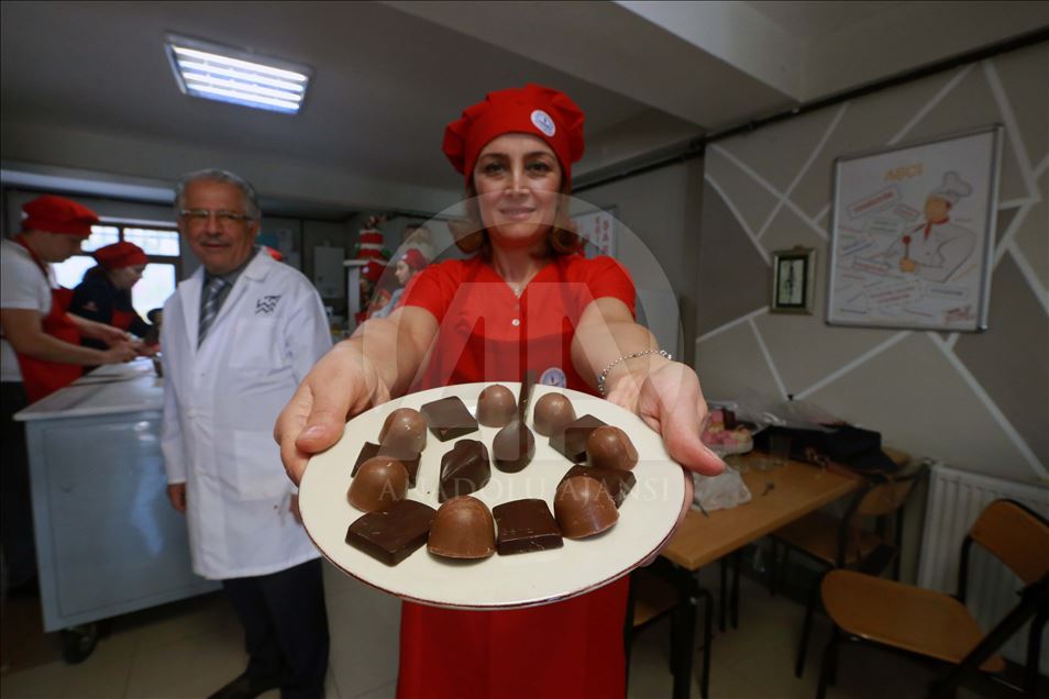 Samsun'da butik çikolata yapım kursu Anadolu Ajansı