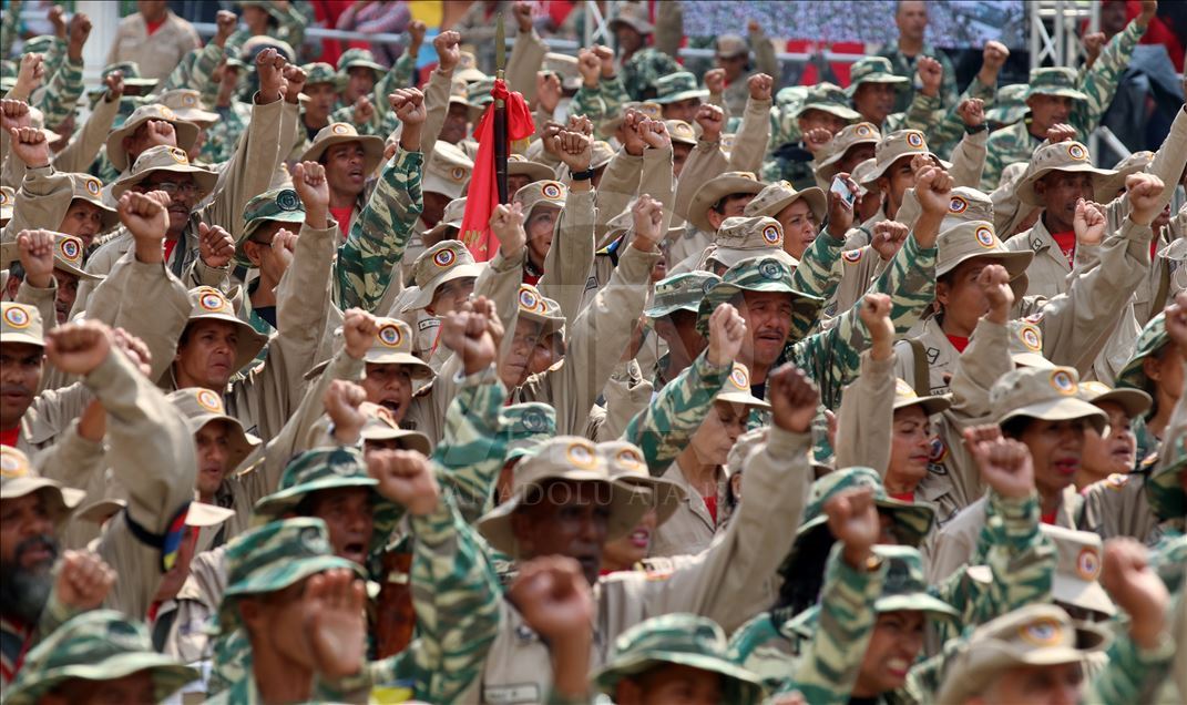 Venezuela’da Bolivarcı Milis Gücünün sayısı 2 milyonu aştı
