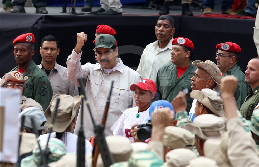 Venezuela'da Bolivarcı Milis Gücünün sayısı 2 milyonu aştı
