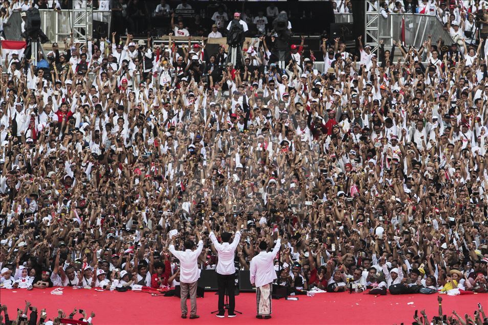Kampanye akbar Jokowi-Ma'ruf Amin di Gelora Bung Karno