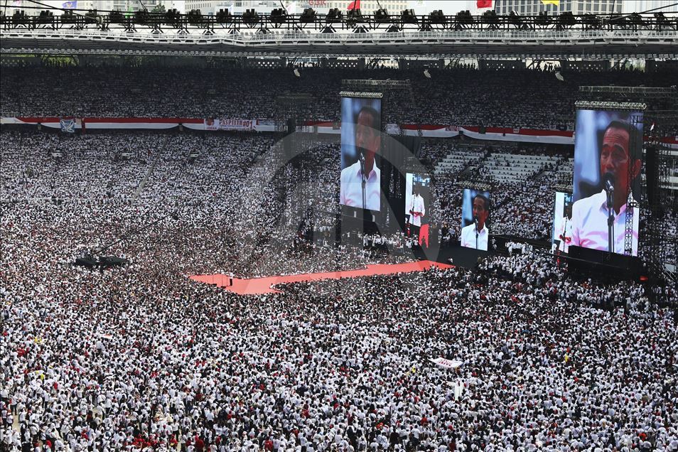 Kampanye akbar Jokowi-Ma'ruf Amin di Gelora Bung Karno