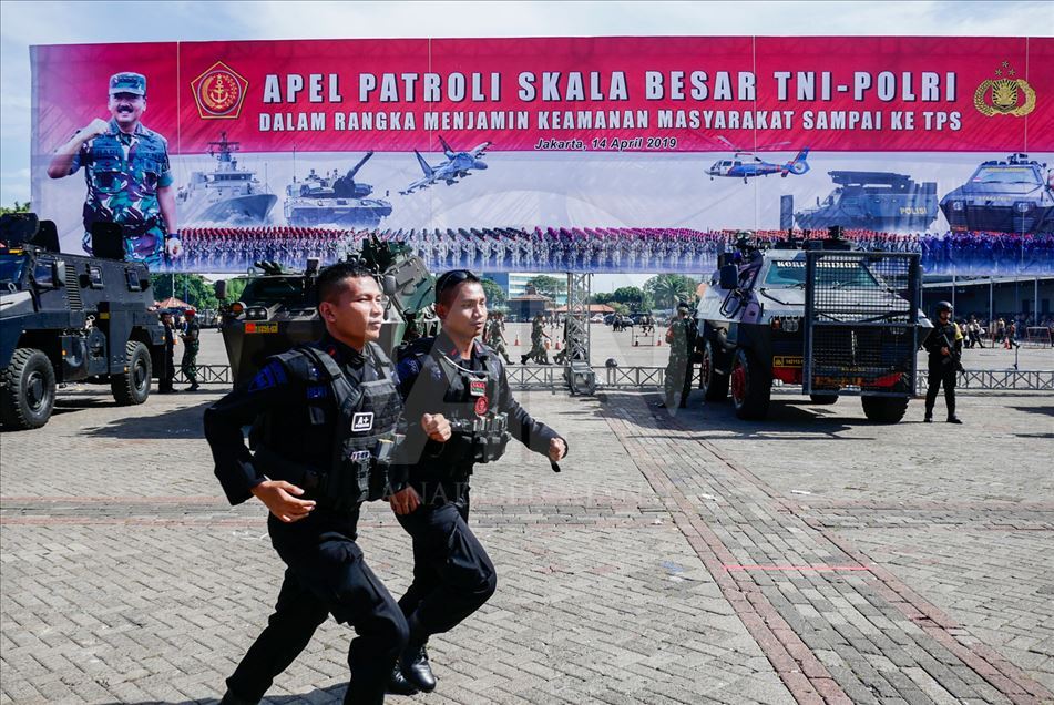 Entrenamiento del Ejercito de Indonesia