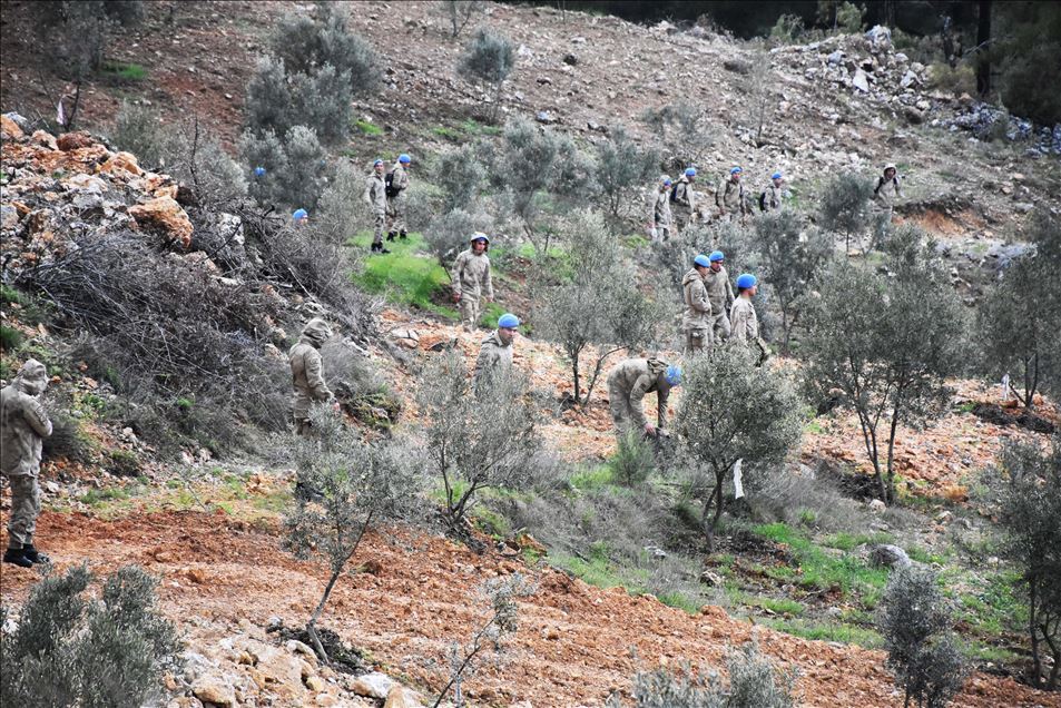Ormanda kaybolan kişiyi drone ile arıyorlar