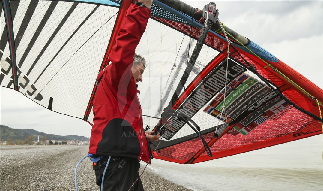 Norwegian surfer goes on a world tour with windsurf