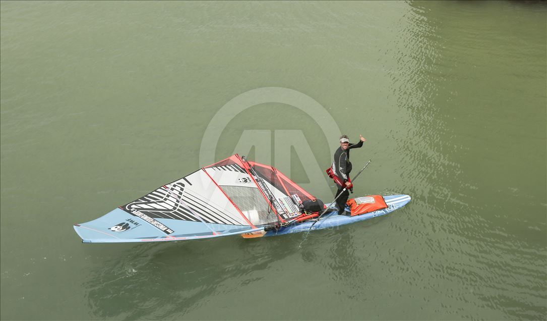 Norwegian surfer goes on a world tour with windsurf