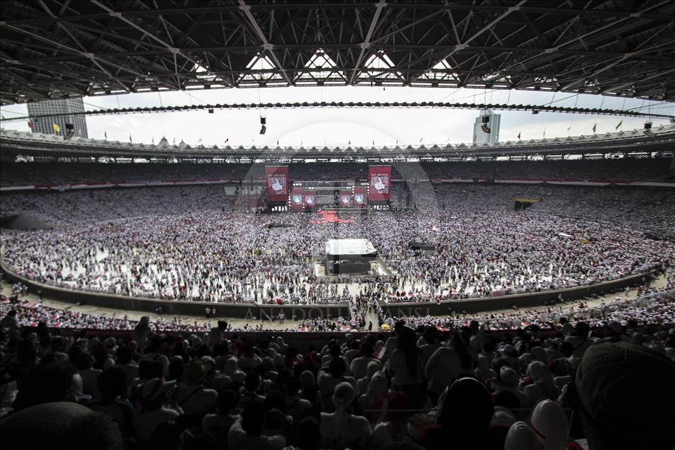 Kampanye akbar Jokowi-Ma'ruf Amin di Gelora Bung Karno