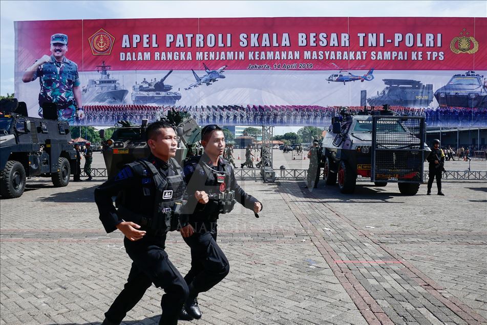 Apel siaga TNI-Polri jelang pemilu