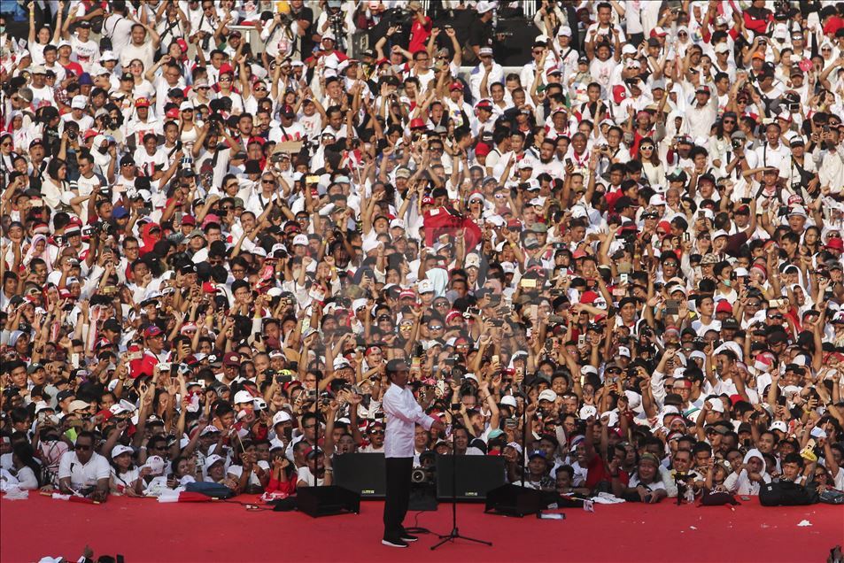 Kampanye akbar Jokowi-Ma'ruf Amin di Gelora Bung Karno
