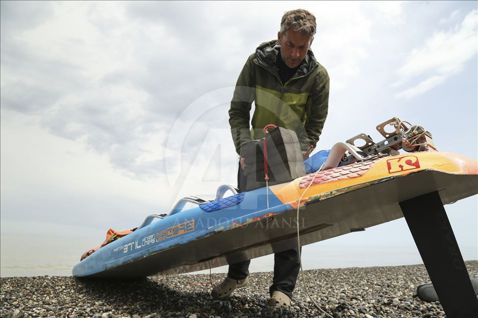 Norwegian surfer goes on a world tour with windsurf