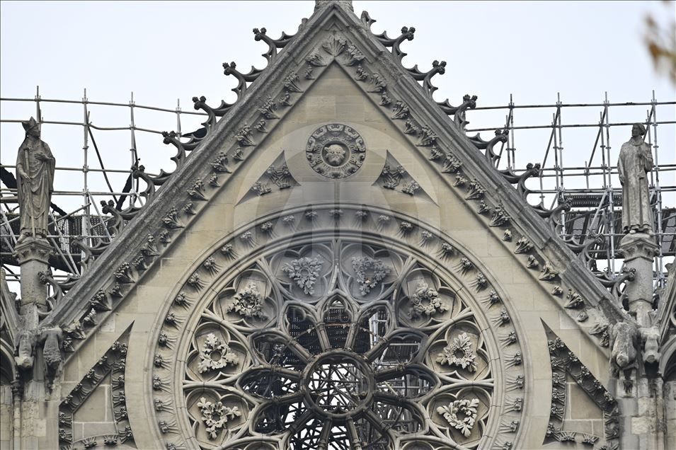 Notre Dame Katedrali'ndeki yangın