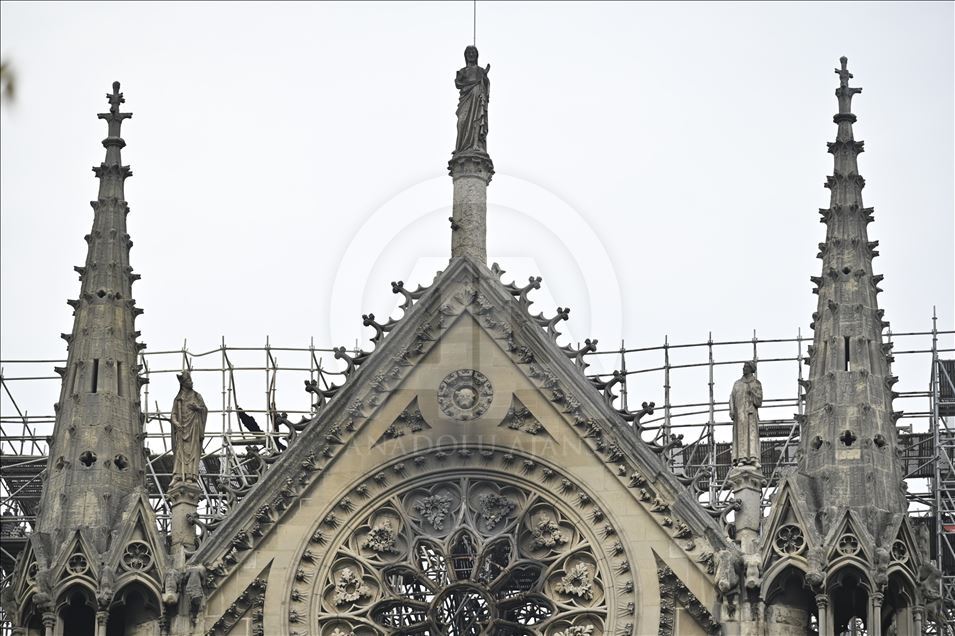 Cathedral of Notre-Dame of Paris fire aftermath