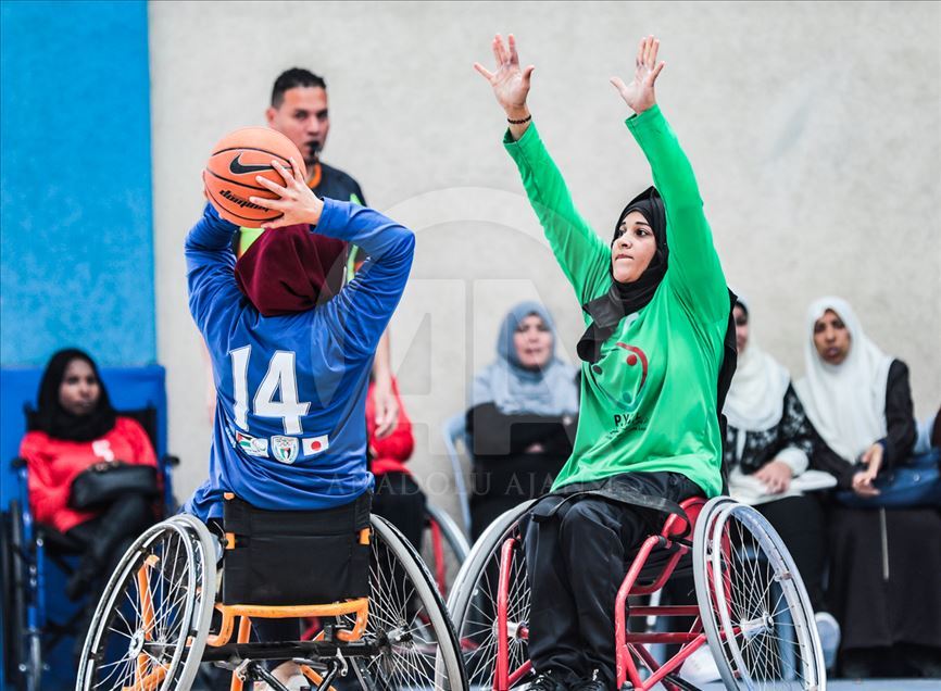 Liga de baloncesto en silla de ruedas de Gaza