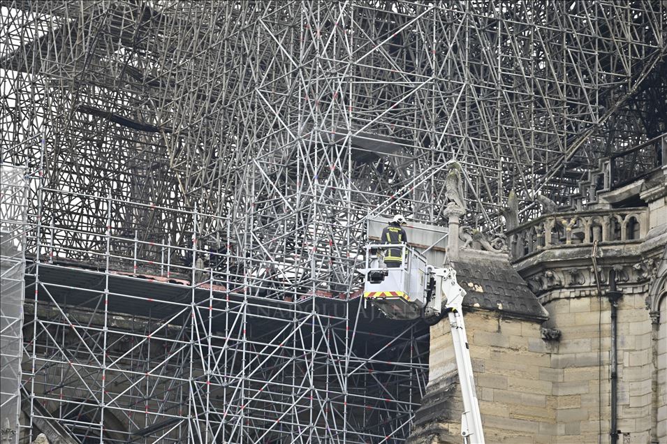 Cathedral of Notre-Dame of Paris fire aftermath