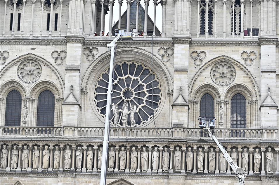Notre Dame Katedrali'ndeki yangın