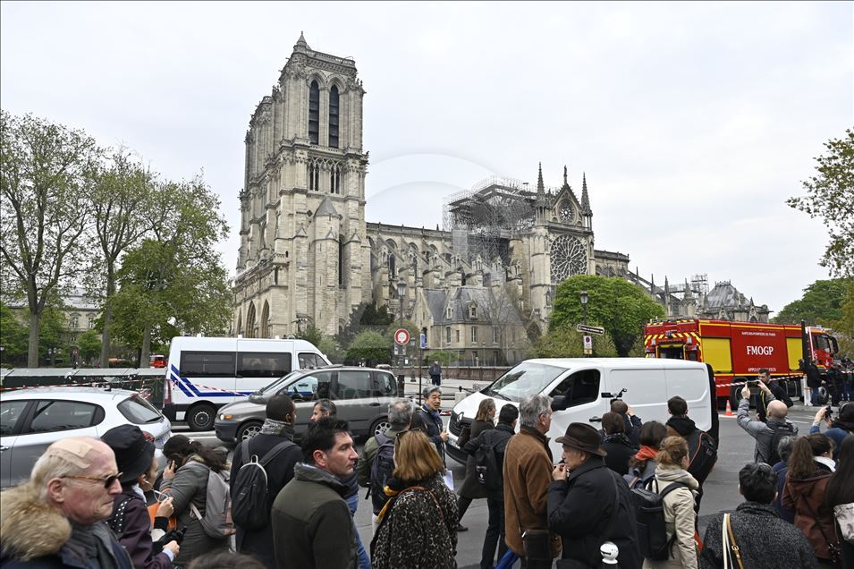 Cathedral of Notre-Dame of Paris fire aftermath