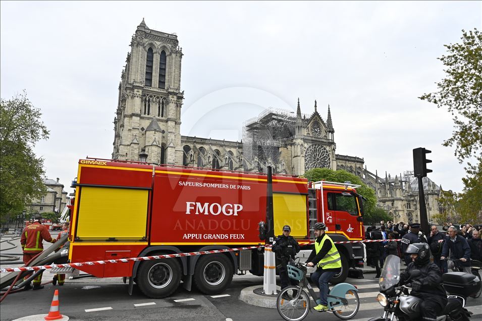 Cathedral of Notre-Dame of Paris fire aftermath