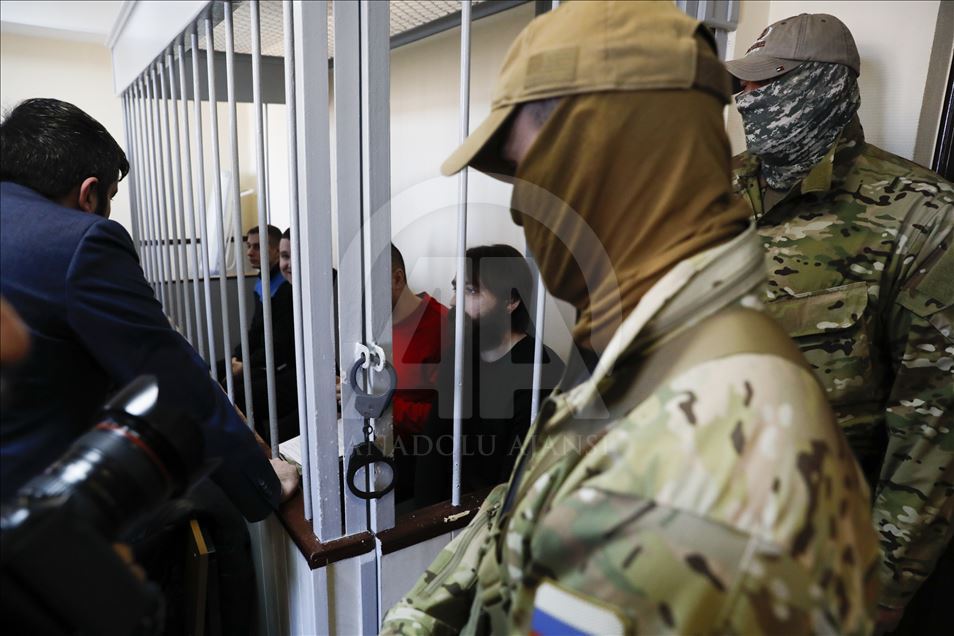 Rusya'da Ukrayna askerlerinin duruşması