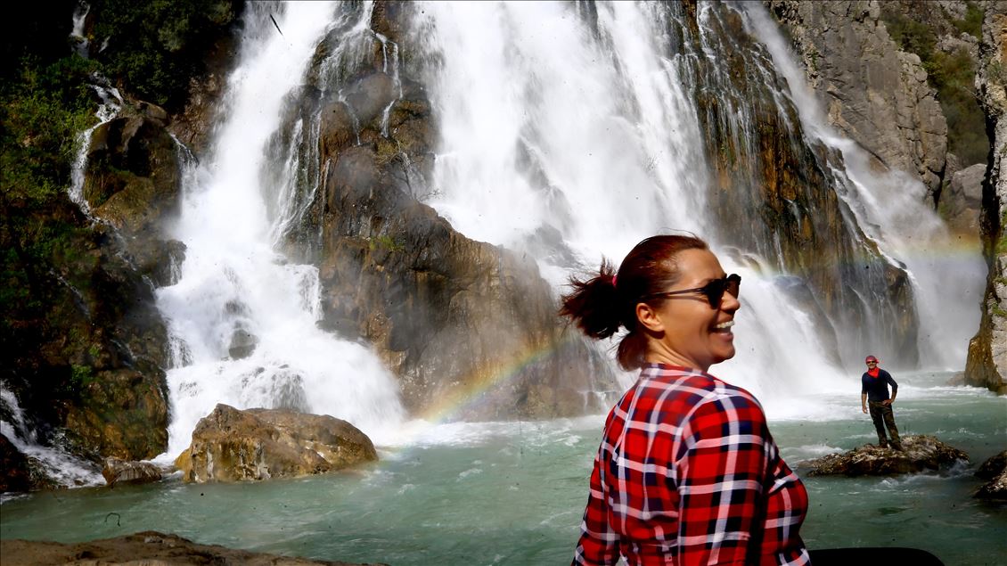 Ucansu Waterfall in Konya