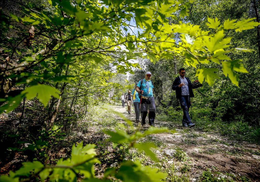 Tarihi Likya Yolu turizm için yüründü