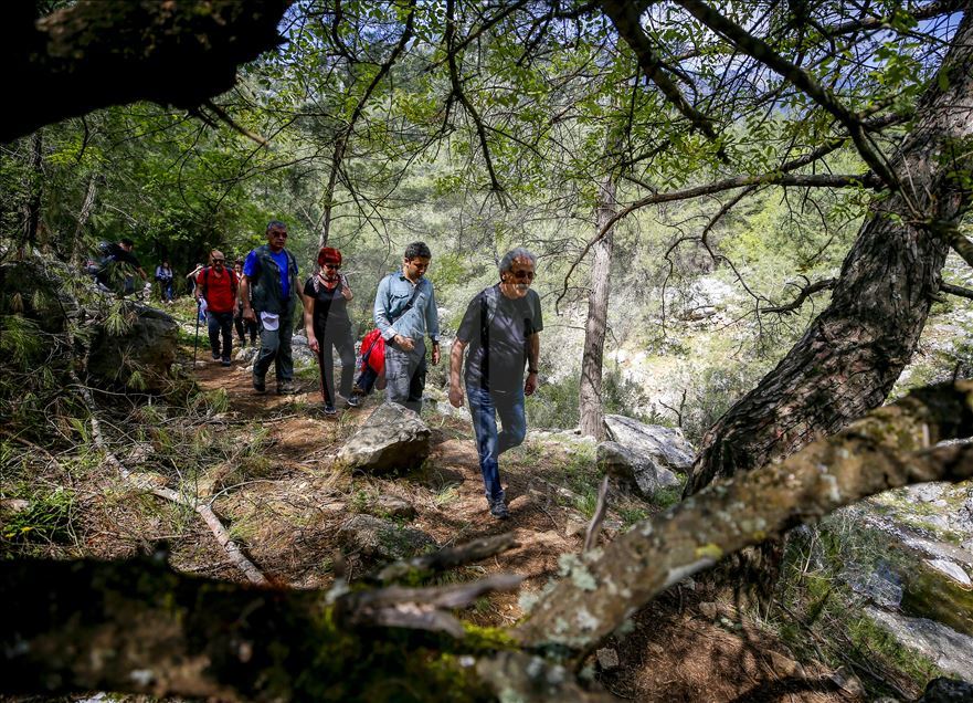 Tarihi Likya Yolu turizm için yüründü