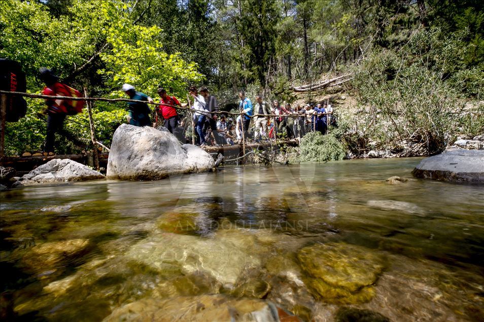 Tarihi Likya Yolu turizm için yüründü