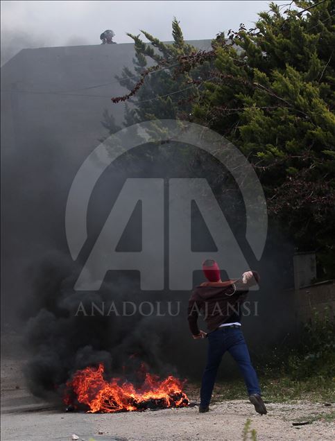 Batı Şeria'daki gösterilere müdahale