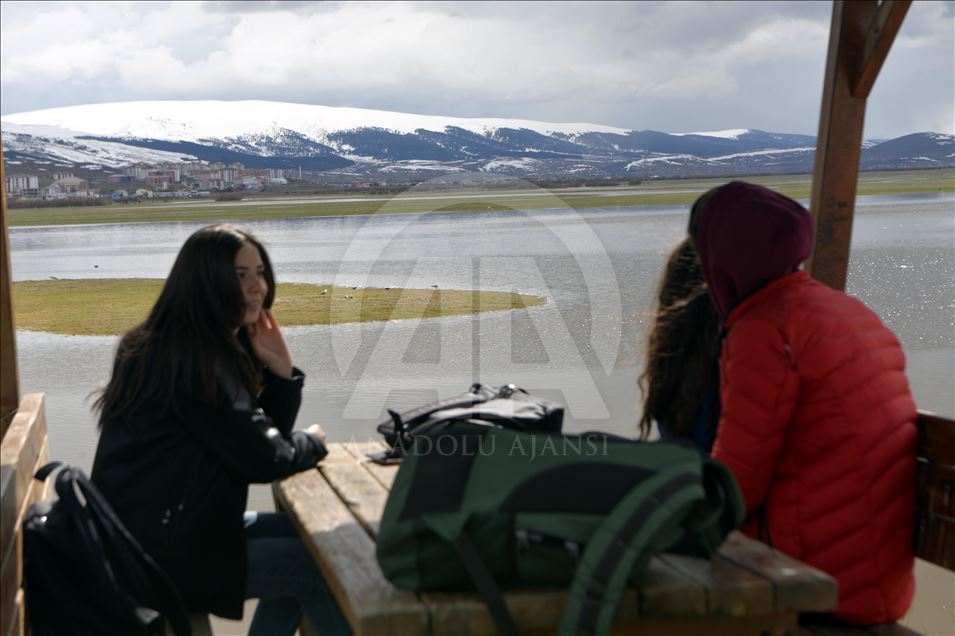 Ardahan'daki Kura Nehri taştı