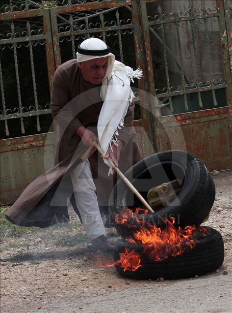 Batı Şeria'daki gösterilere müdahale