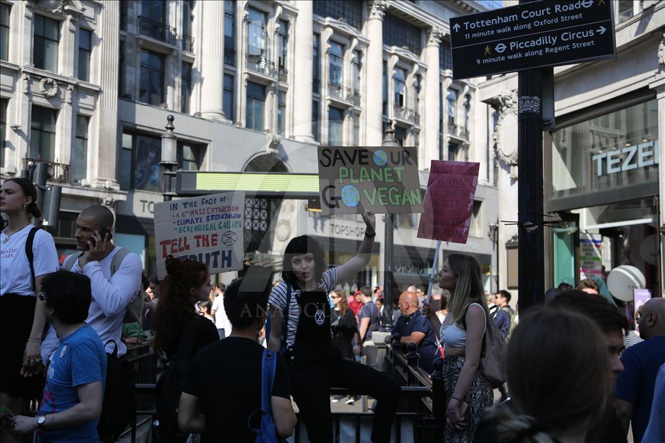 Extinction Rebellion protests in London