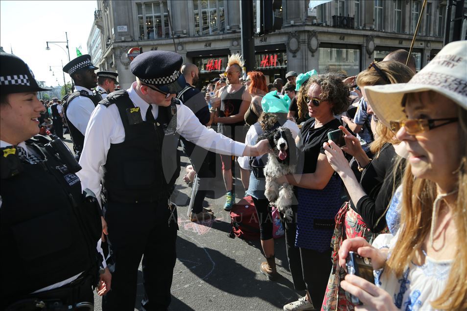 Extinction Rebellion protests in London