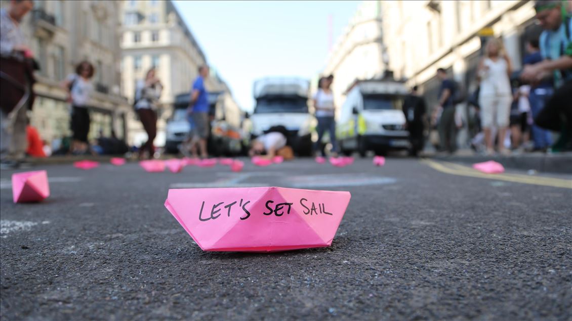 Extinction Rebellion protests in London