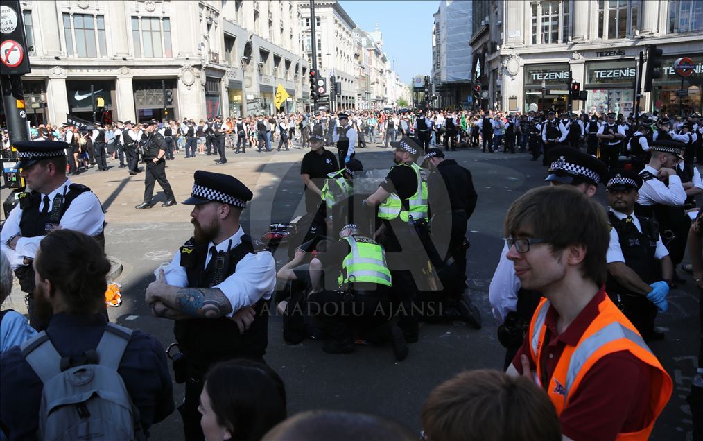 Extinction Rebellion protests in London