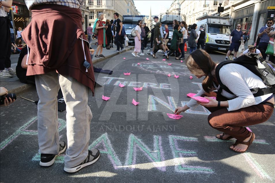 Extinction Rebellion protests in London