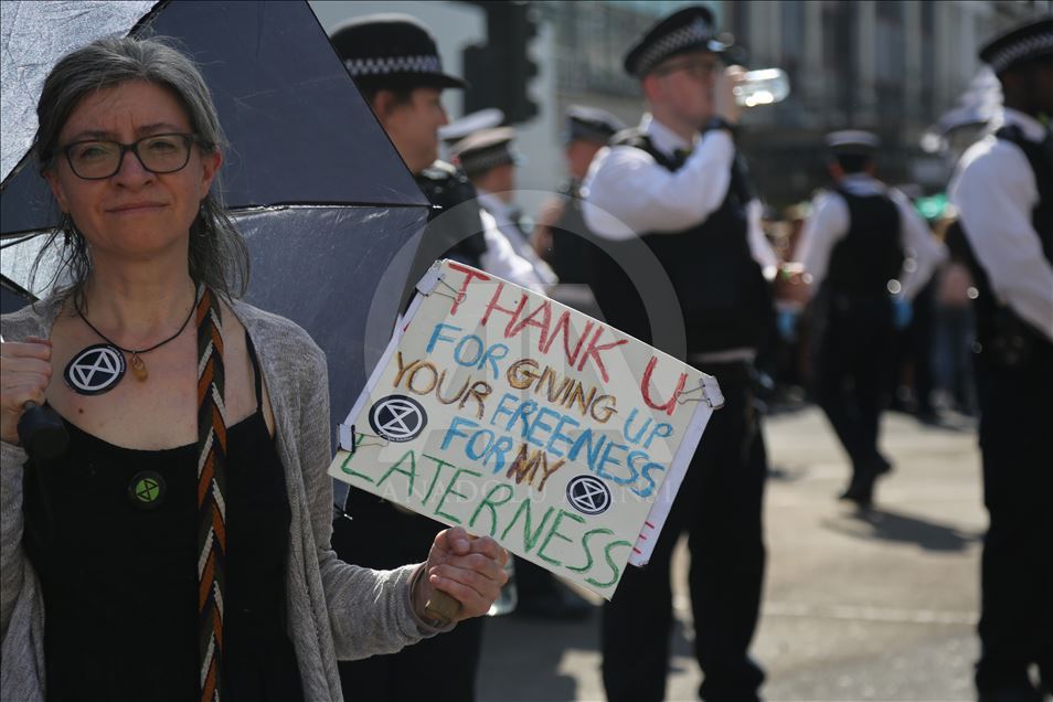 Extinction Rebellion protests in London
