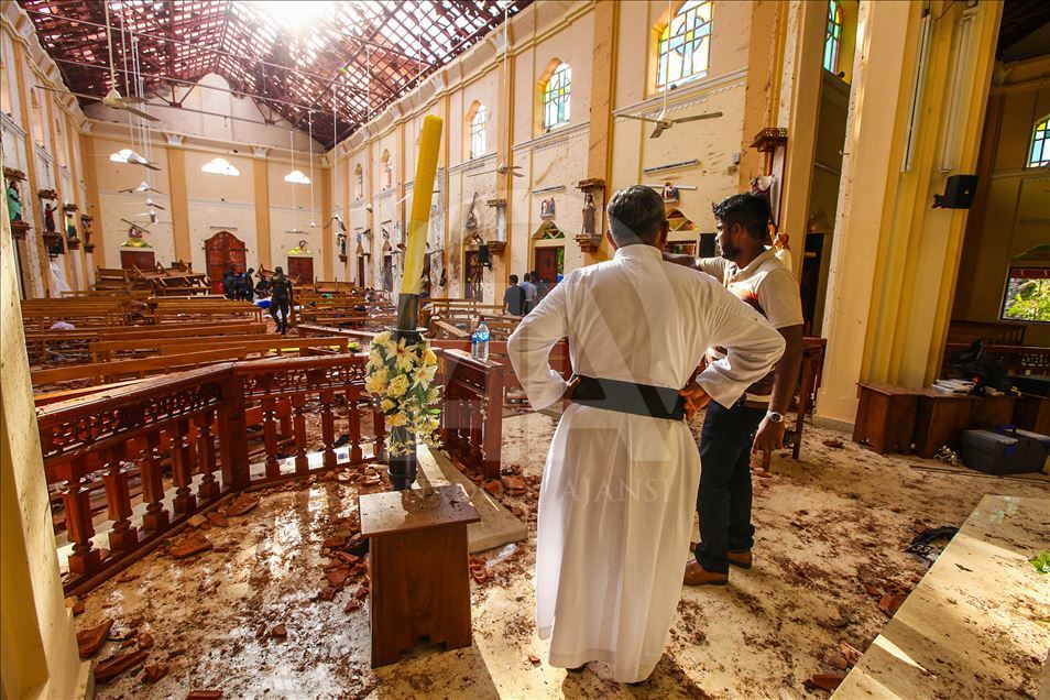 Explosiones sacuden iglesias en Sri Lanka
