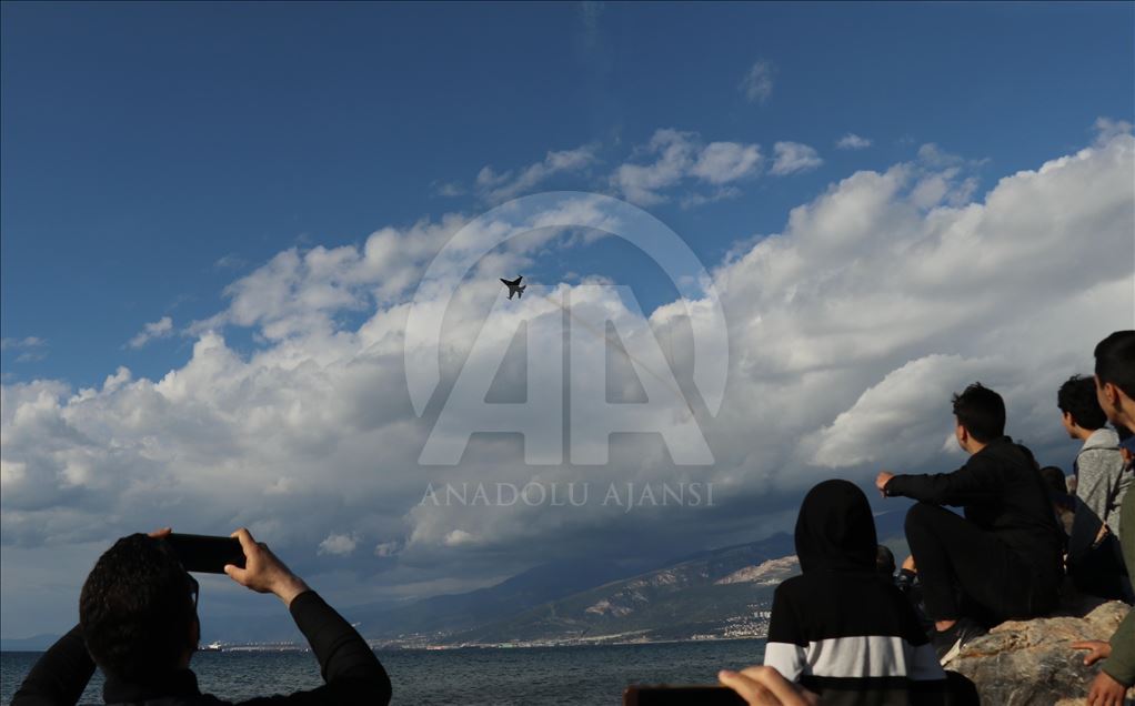 SOLOTÜRK Hatay'da gösteri yaptı