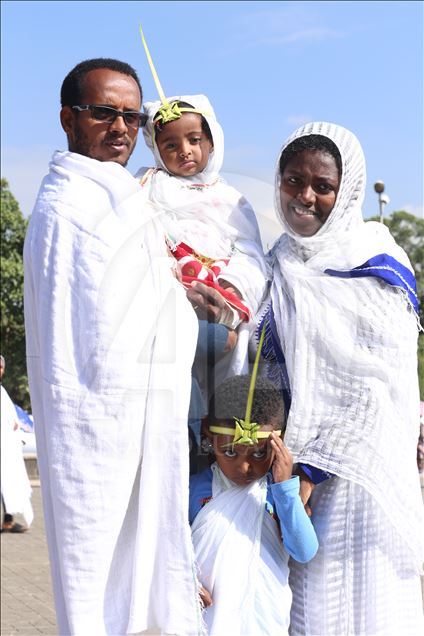 Etiyopya'da "Hossana" günü kutlamaları