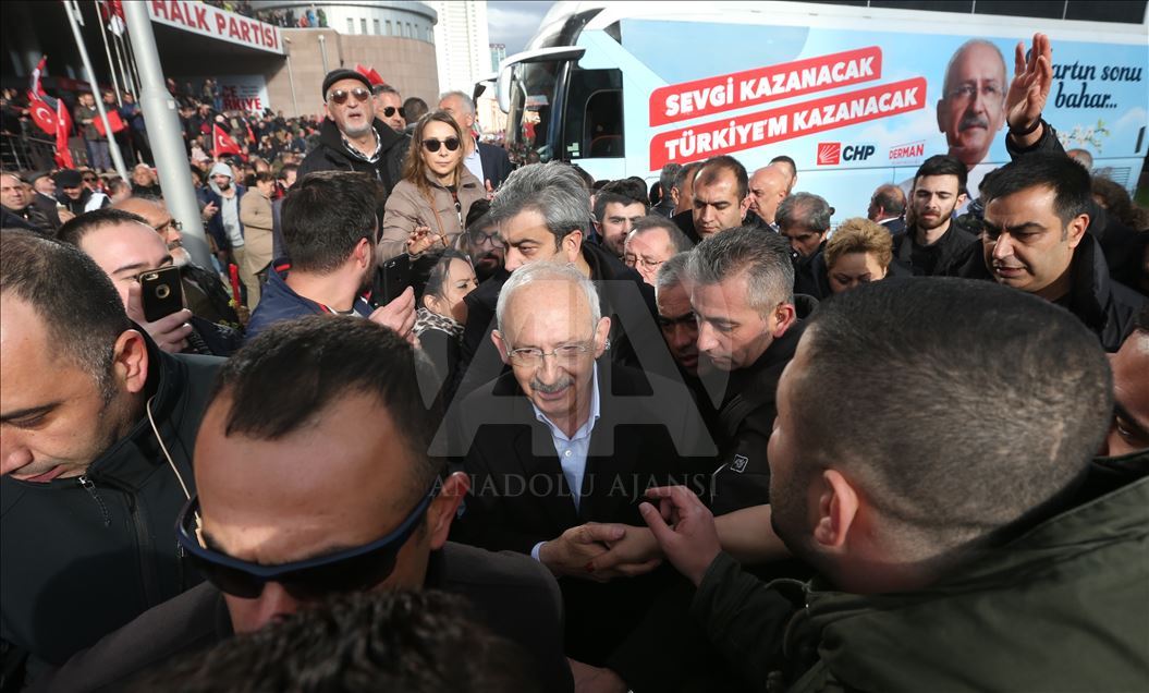 Kemal Kilicdaroglu, président du Parti républicain du peuple (CHP